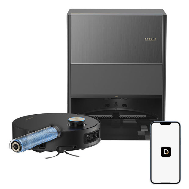 Dreame Aqua 10 Roller 0,22 l Svart robotdammsugare