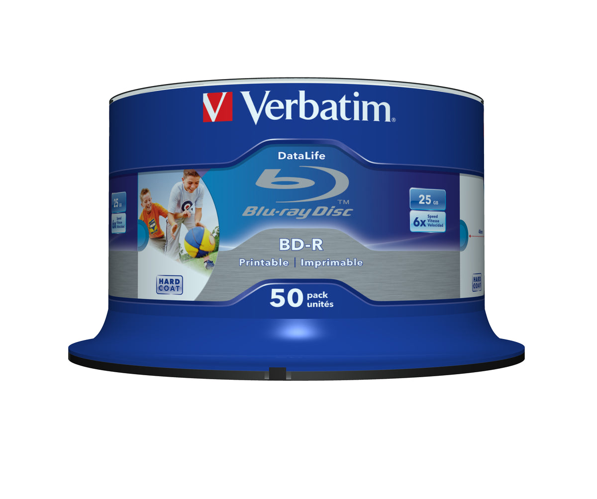 Verbatim 43812 tomma Blu-Ray-diskar BD-R