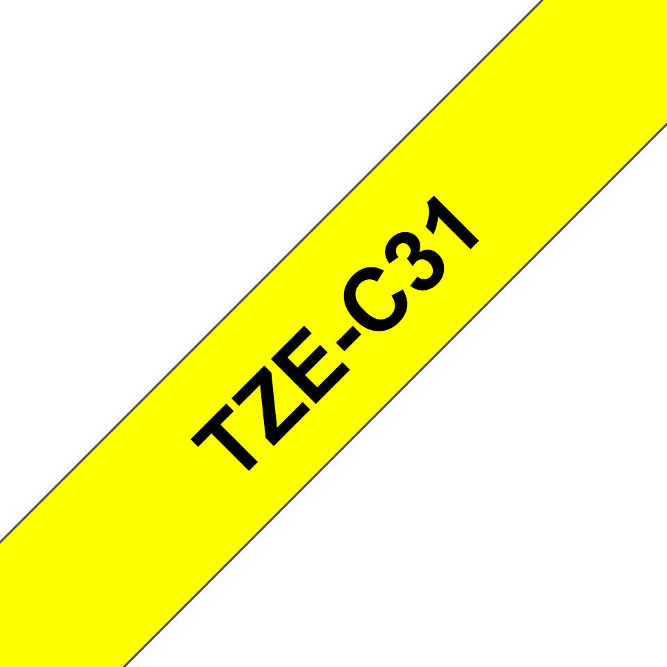 Brother TZE-C31 etikett-tejp TZ