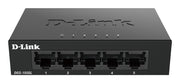 D-Link DGS-105GL/E nätverksswitchar Ohanterad Gigabit Ethernet (10/100/1000) Svart