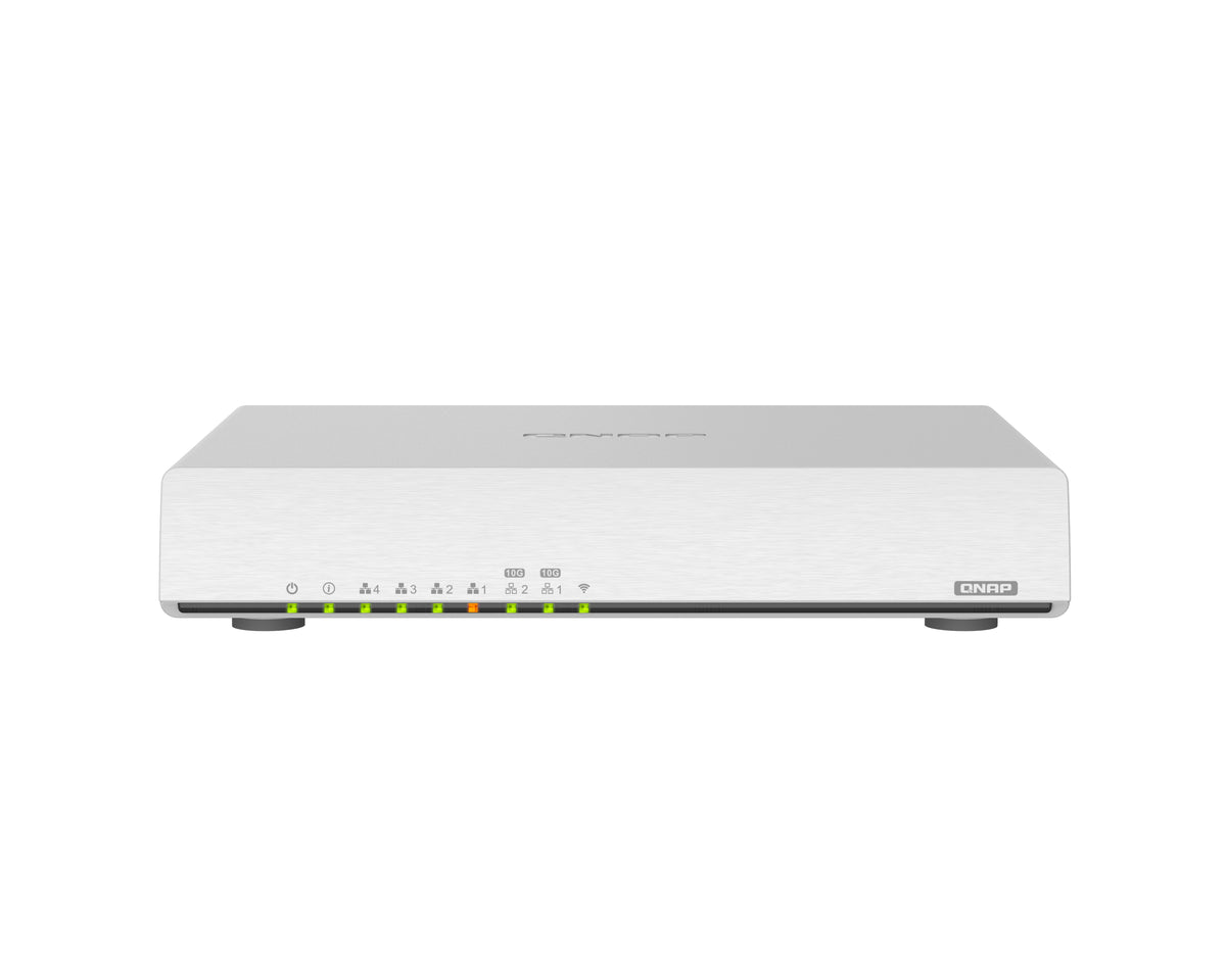 QNAP QHora-301W trådlös router 10 Gigabit Ethernet Dual-band (2,4 GHz / 5 GHz) Vit