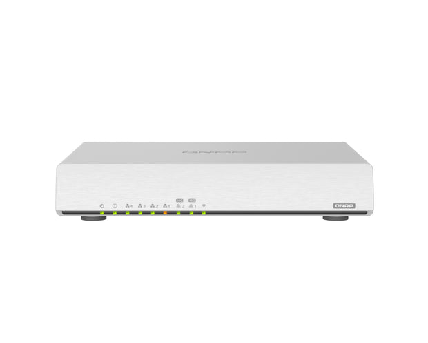 QNAP QHora-301W trådlös router 10 Gigabit Ethernet Dual-band (2,4 GHz / 5 GHz) Vit