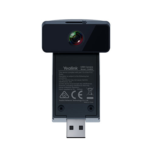 Yealink CAM50 2 MP Svart 1280 x 720 pixlar 30 fps