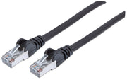 Intellinet 7.5m Cat6 S/FTP nätverkskablar Svart 7,5 m S/FTP (S-STP)