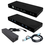 i-tec CADUA4KDOCKPDB100 dockningsstationer för bärbara datorer Kabel USB 3.2 Gen 1