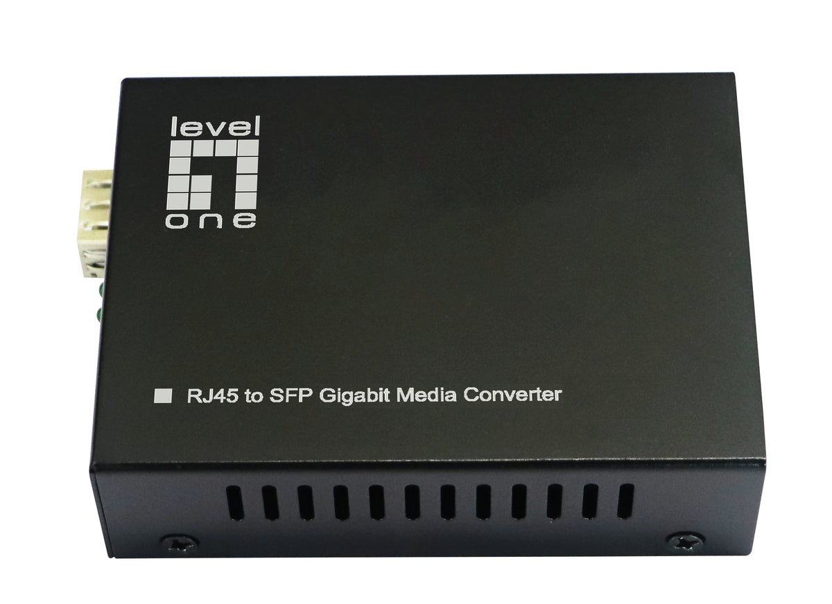 LevelOne GVT-2015 mediakonverterare för nätverk 1000 Mbit/s Flerläge - 1x1G
