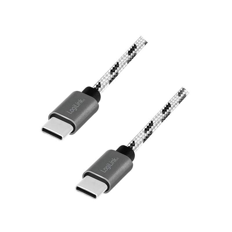 LogiLink CU0200 USB-kablar USB 2.0 USB C 0,48 Gbit/s Svart