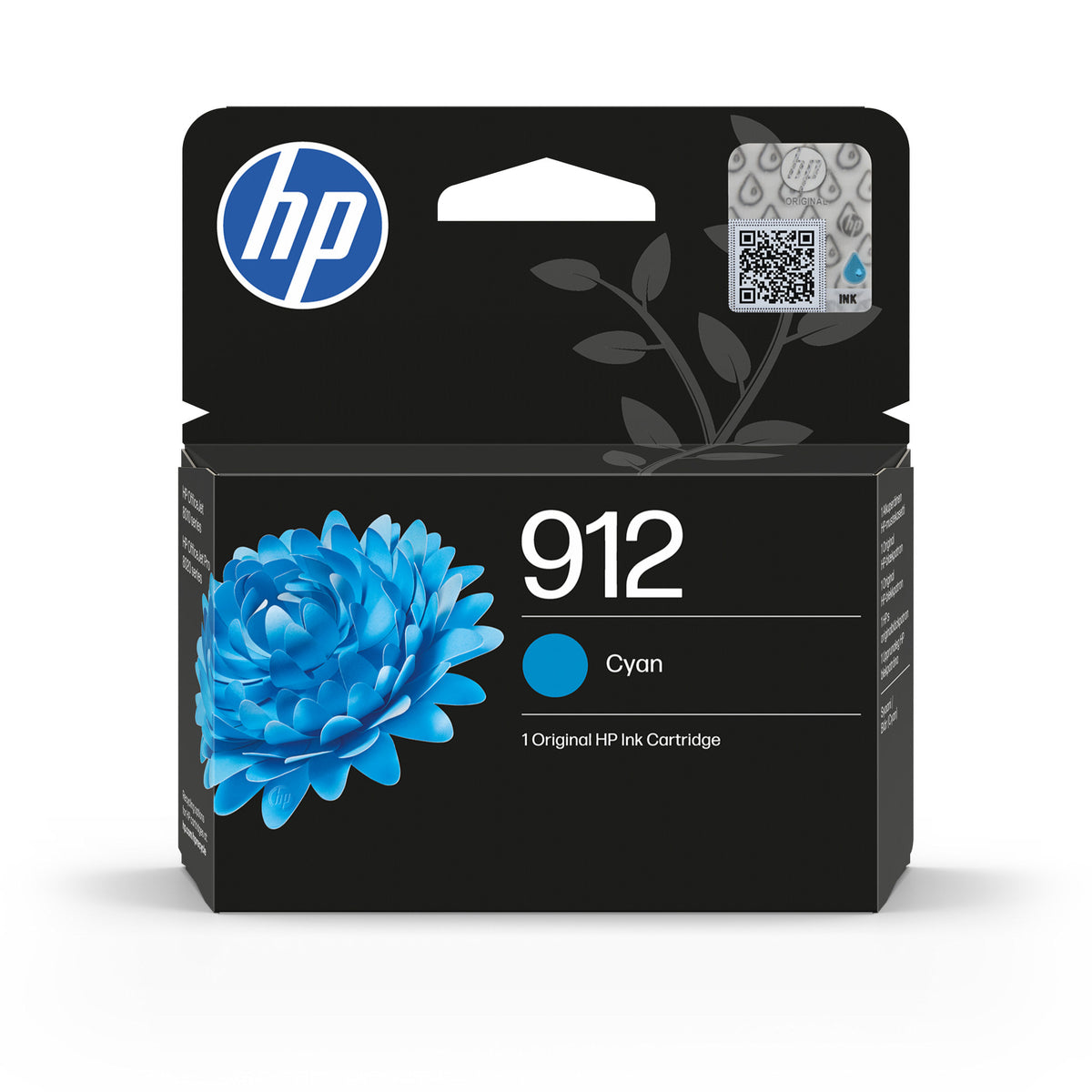HP 912 cyan original bläckpatron
