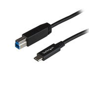 StarTech.com 1 m USB-B till USB-C-kabel
