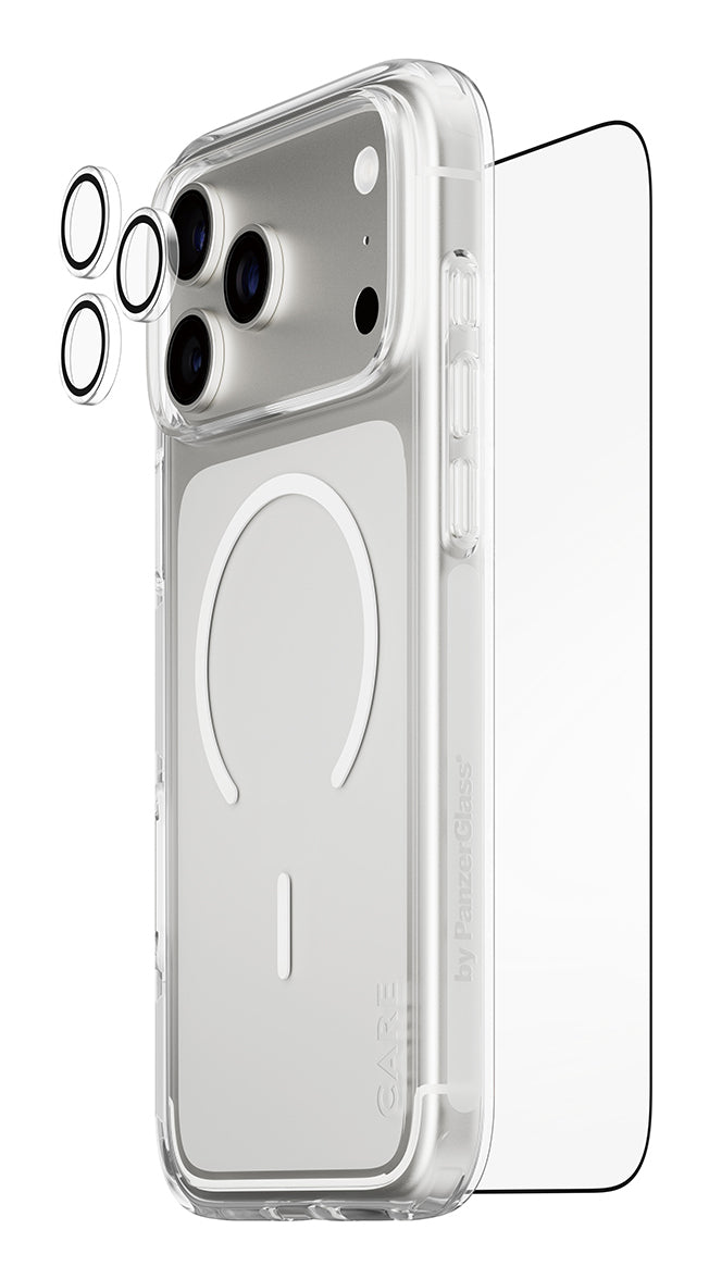 CARE by PanzerGlass Beskyttelsescover Klar Apple iPhone 17 Pro Max