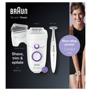 Braun Silk-épil 5 825 Power 28 pincetter Vit