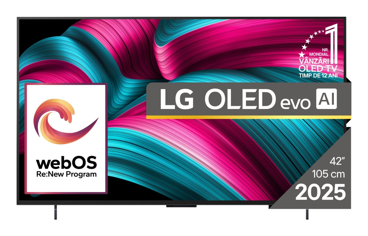 LG OLED evo AI OLED42C51LA TV-apparat - 4K