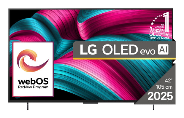 LG OLED evo AI OLED42C51LA TV-apparat - 4K