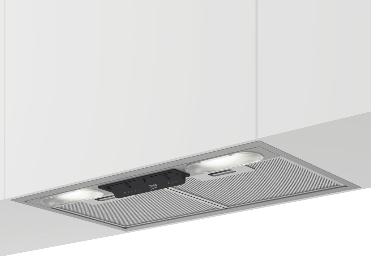 Beko HNU51311SH köksfläkt Inbyggd Silver 381 m³/h