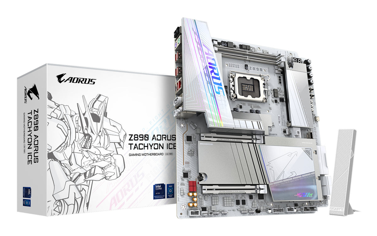 GIGABYTE Z890 AORUS TACHYON ICE Intel Z890 LGA 1851 (Socket V1) Utökad ATX