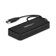 StarTech.com USB till dubbel DisplayPort-minidockningsstation med GbE LAN