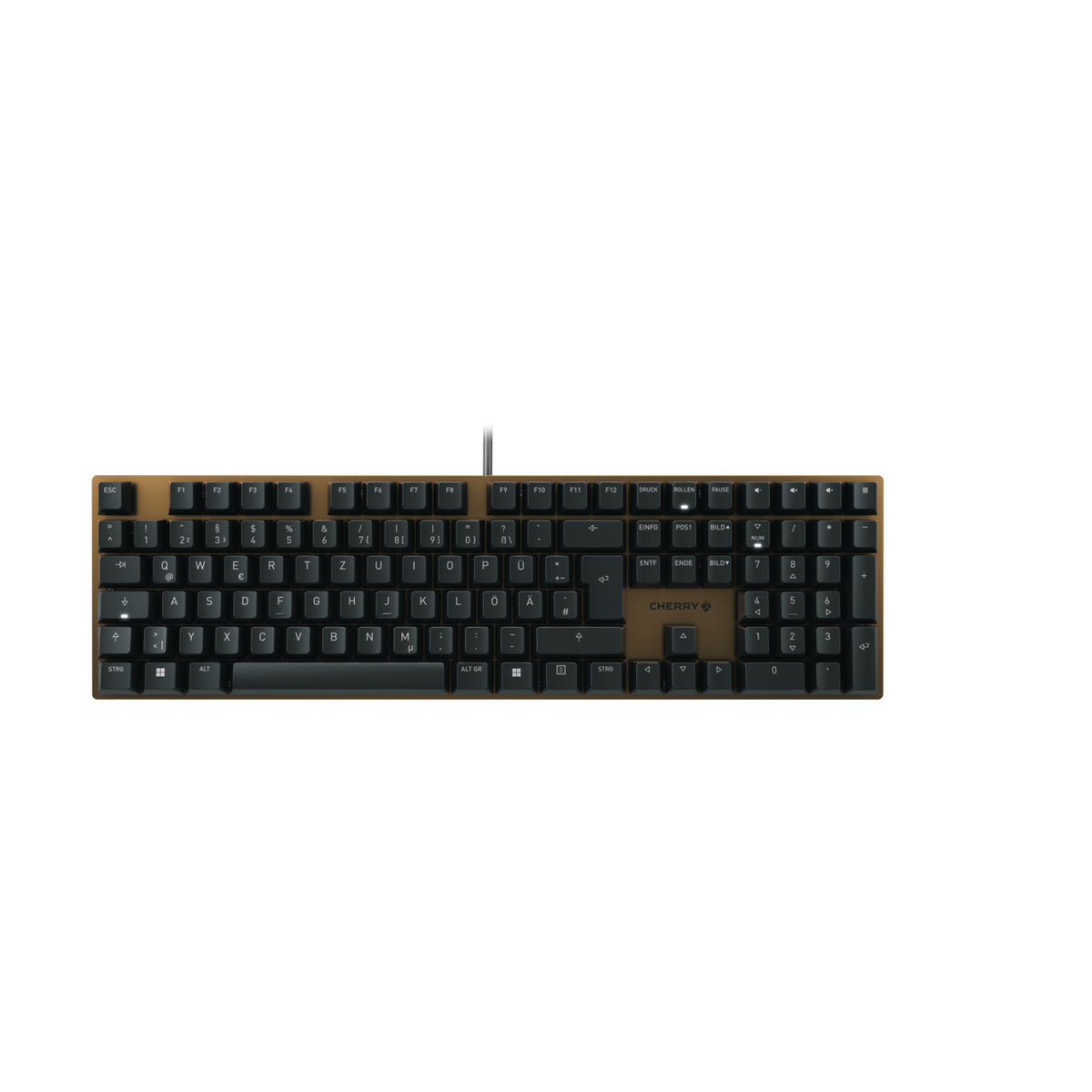 CHERRY KC 200 MX tangentbord Universal USB QWERTZ tyska Svart