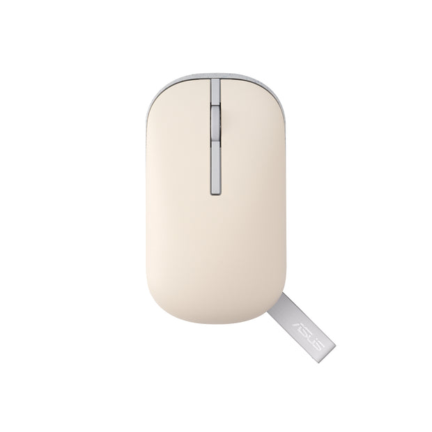 ASUS Marshmallow Mouse MD100 datormöss Kontor Ambidextrous Trådlös RF +