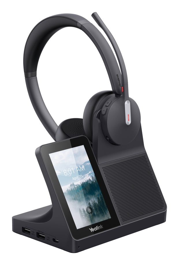Yealink WH64 Workstation Dual Headset hörlurar