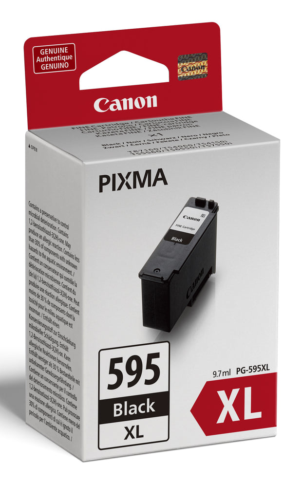 Canon PG-595XL/CL-586XL + GP-501 50Sh. Value Pack bläckpatroner Original Hög (XL) avkastning Svart