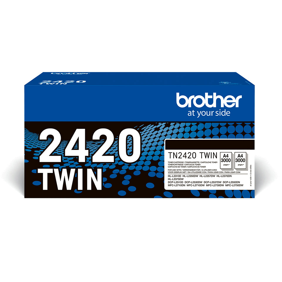 Brother TN-2420TWIN Tonerkassett Original