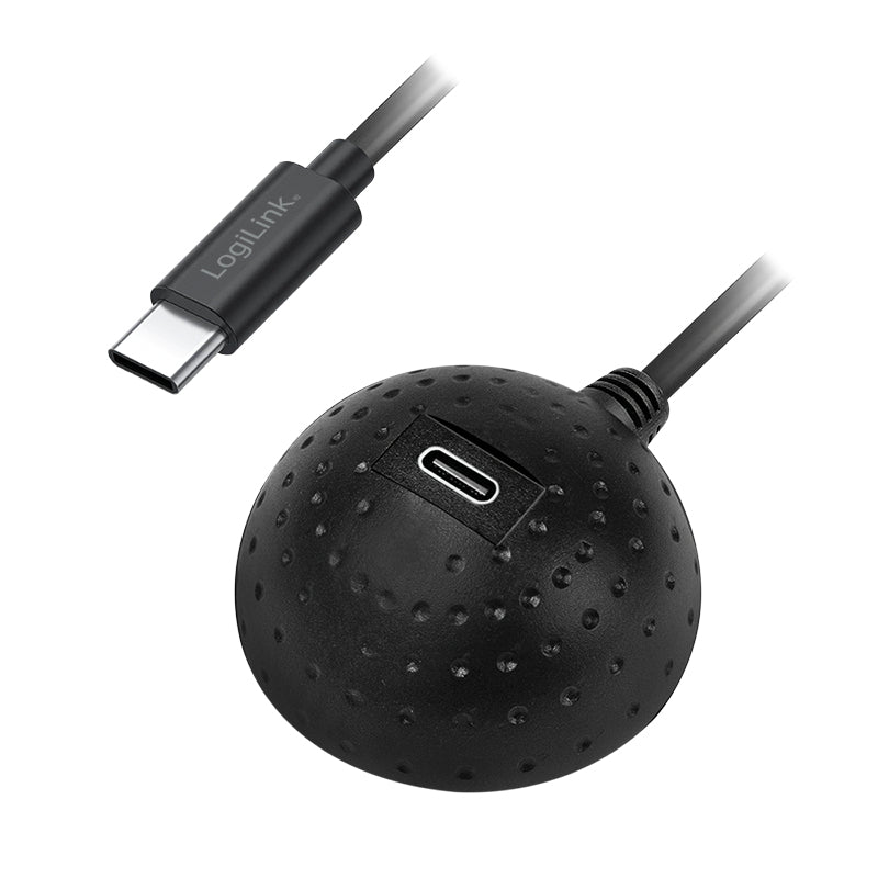 LogiLink CU0099 USB-kablar USB 3.2 Gen 1 (3.1 Gen 1) 1,5 m USB C 15 W Svart