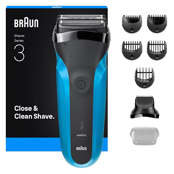 Braun Series 3 310BT Folierakapparat Trimmer Svart