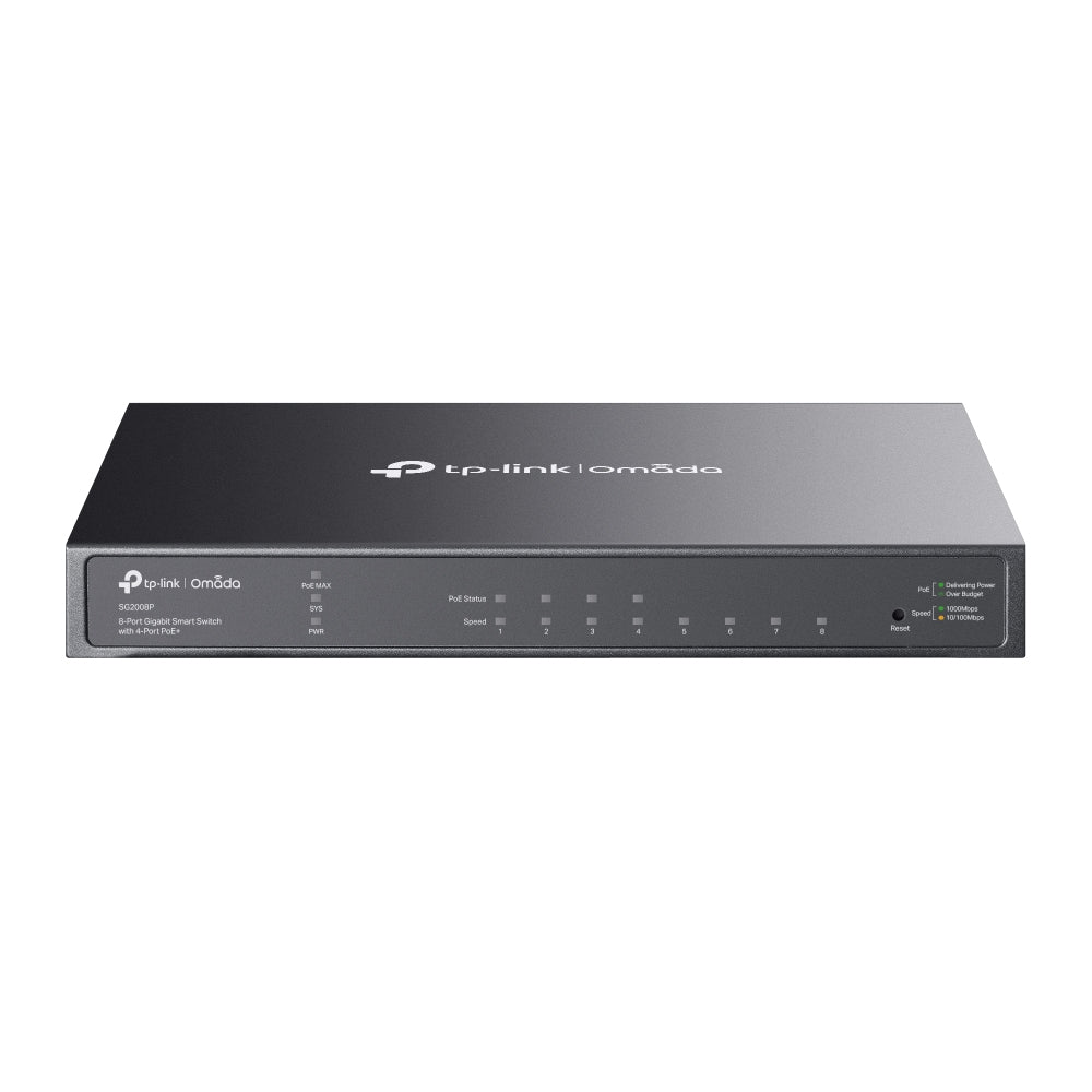 TP-Link Omada TL-SG2008P hanterad L2/L2+ Gigabit Ethernet (10/100/1000)