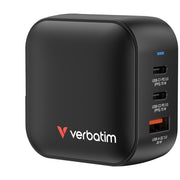 Verbatim Mini GaN Charger 70W Universal Svart AC Snabb laddning inomhus