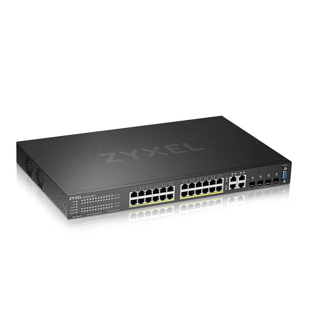 Zyxel GS2220-28HP-EU0101F nätverksswitchar hanterad L2 Gigabit Ethernet