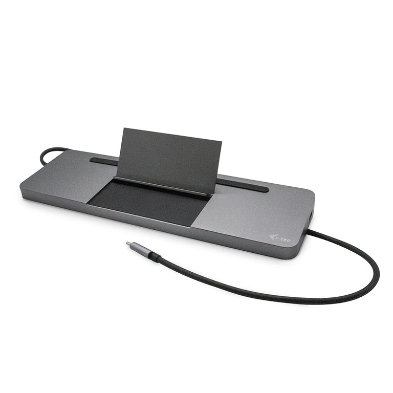 i-tec Metal C31FLATDOCKPDPRO dockningsstationer för bärbara datorer Kabel USB 3.2