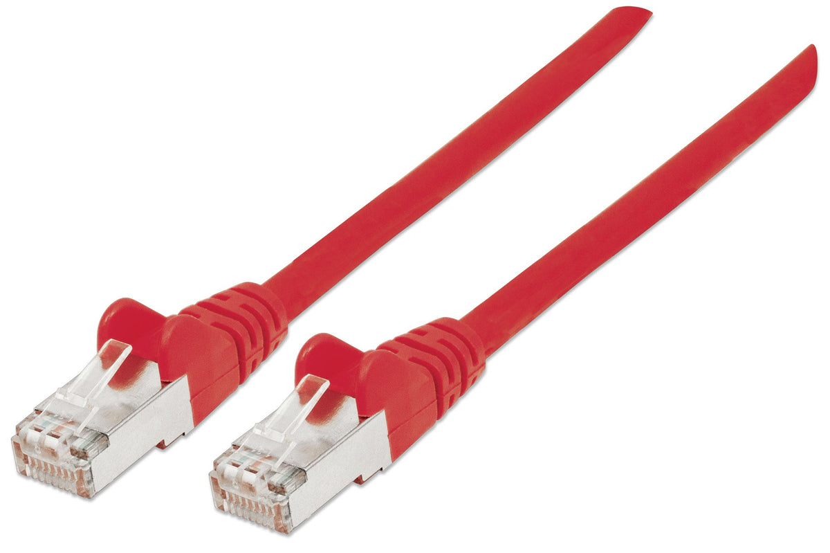 Intellinet 2m Cat6 S/FTP nätverkskablar Röd S/FTP (S-STP)