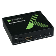 Techly IDATA HDMI-EA74K ljudomvandlare Svart