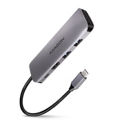 Axagon HMC-5 dockningsstationer för bärbara datorer Kabel USB 3.2 Gen 1 (3.1 Gen 1)