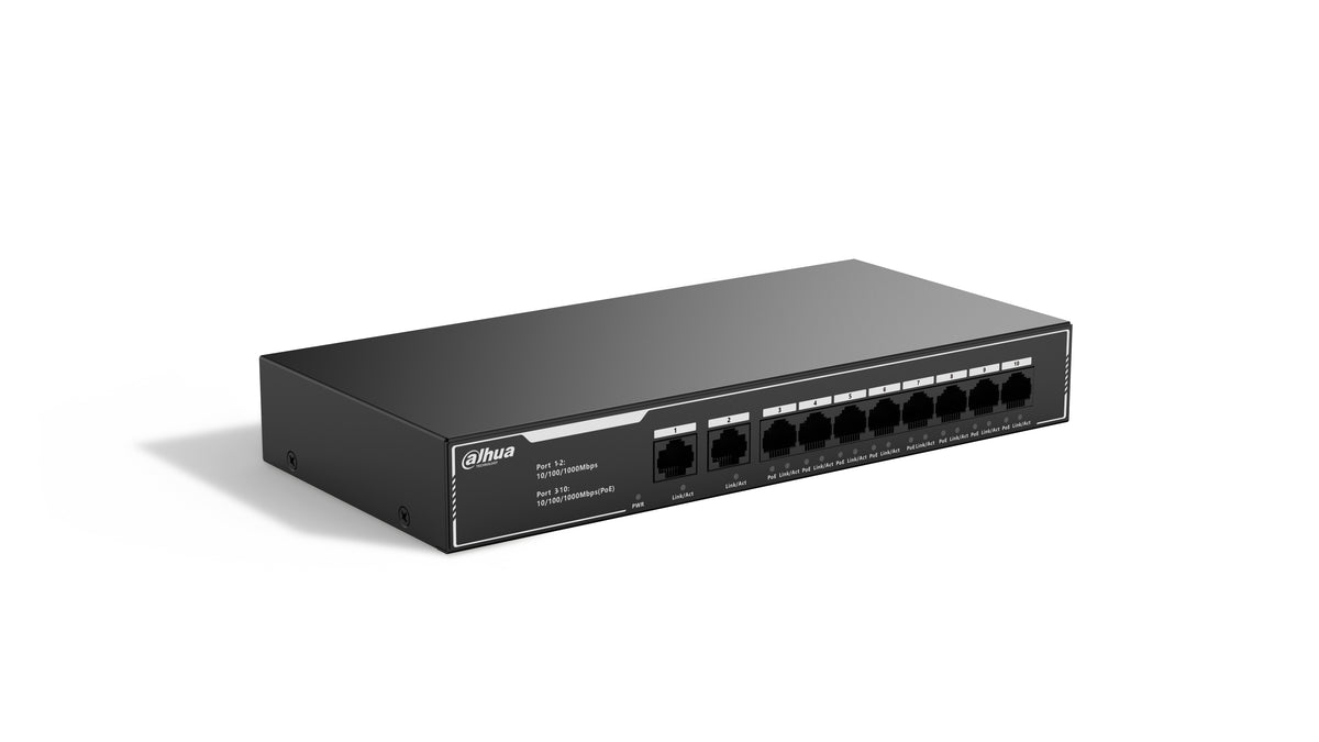 Dahua Technology PoE SG1010LP Ohanterad L2 Gigabit Ethernet (10/100/1000)