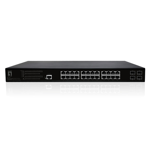 LevelOne GEP-2861 nätverksswitchar hanterad L2 Gigabit Ethernet (10/100/1000)