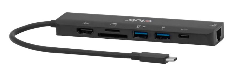 CLUB3D CSV-2553 gränssnittshubbar USB Type-C 5000 Mbit/s Svart
