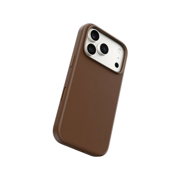 PanzerGlass CARE by Solo Case Brown iPhone 17 Pro