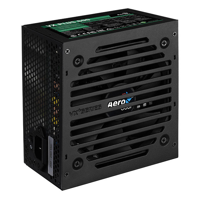 Aerocool VX PLUS 600 strömförsörjningsenheter 600 W 20+4 pin ATX Svart