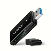 Axagon CRE-S2N kortläsare USB 3.2 Gen 1 (3.1 Gen 1) Type-A Svart