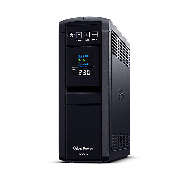 CyberPower CP1200EIPFCLCD strömskydd (UPS) Linjeinteraktiv 1,2 kVA 720 W 6