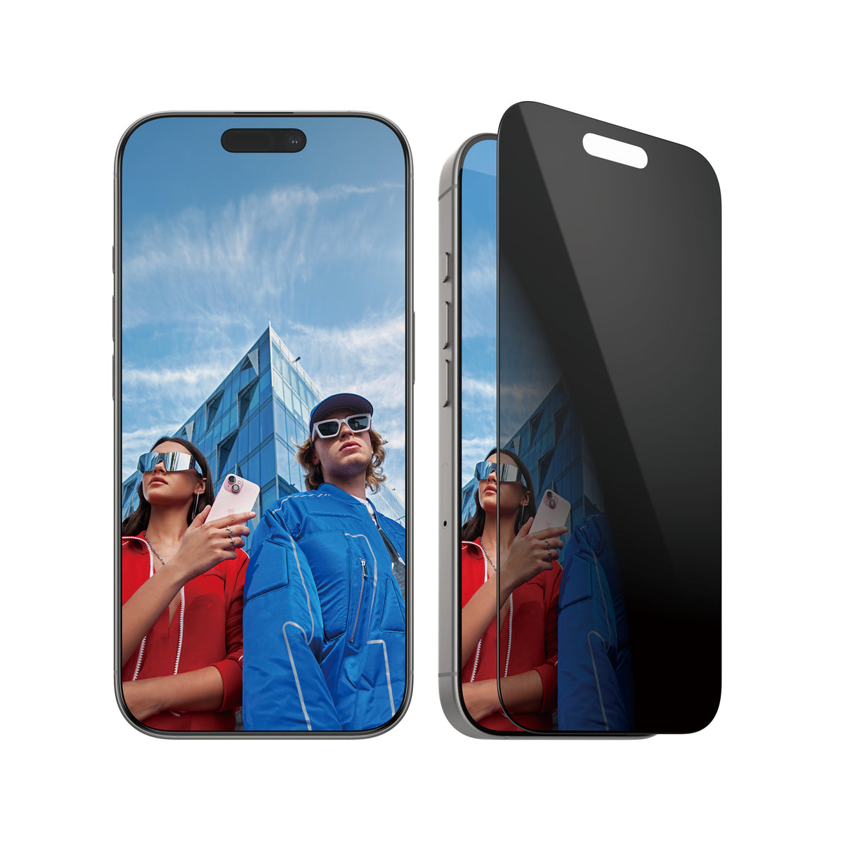 PanzerGlass 2-Way Privacy Screen Protector iPhone 16 Pro