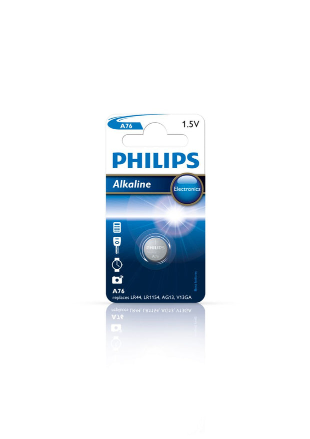 Philips Minicells Knappcell A76/01B hushållsbatterier