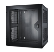 APC NetShelter WX 13U Väggmonterad rack Svart