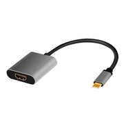 LogiLink CUA0103 kabelomvandlare (hane/hona) USB 3.2 Gen1 Type-C HDMI-A Svart