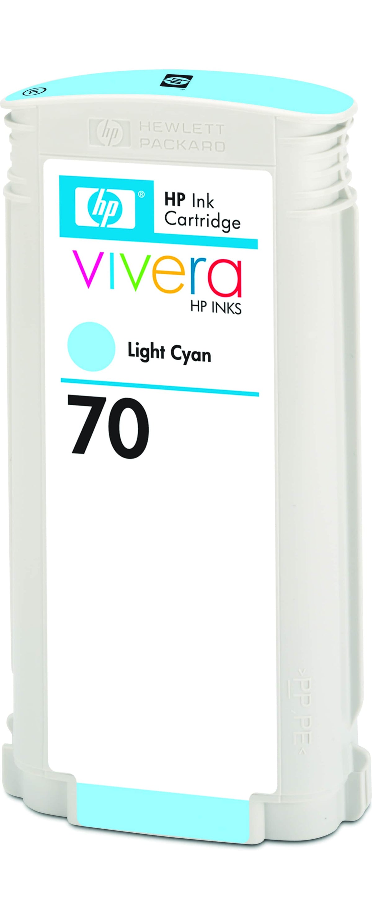 HP 70 130 ml ljus cyan bläckpatron skrivarhuvud