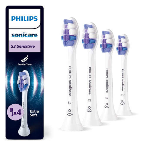 Philips Sensitive HX6054/87 4-pack borsthuvuden