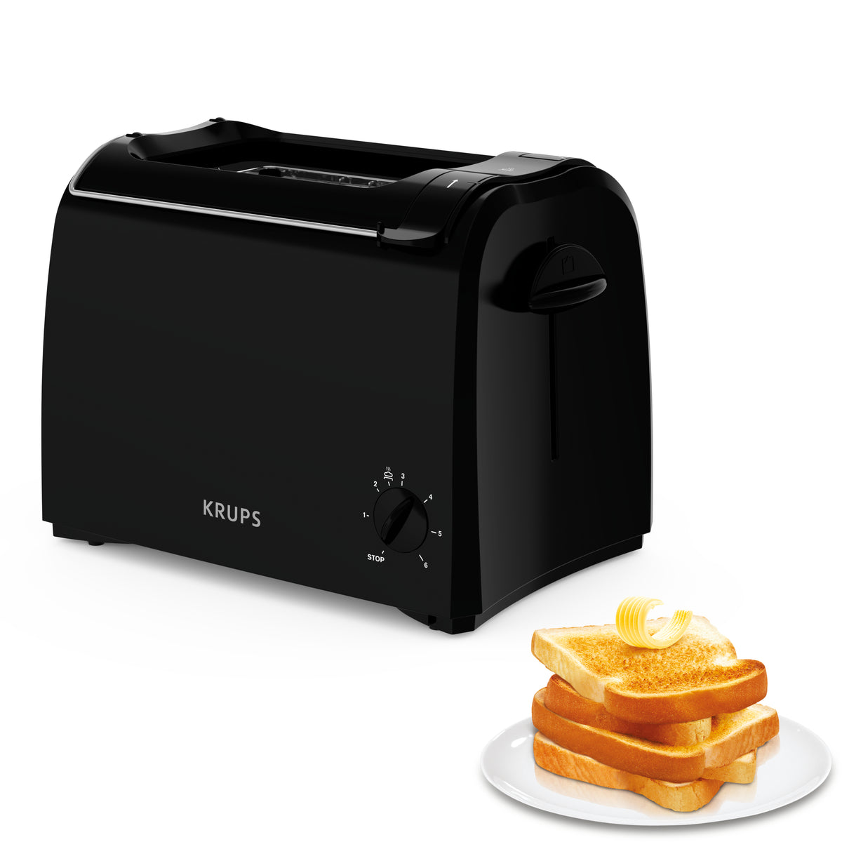 Krups Proaroma KH1518 6 2 skivor 850 W Svart