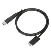 Targus ACC1133GLX USB-kablar USB 3.2 Gen 1 (3.1 Gen 1) 1 m USB C Svart
