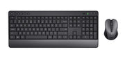 Trust TKM-45 tangentbord Mus inkluderad Hem / Kontor RF Trådlös QWERTY Nordic Svart